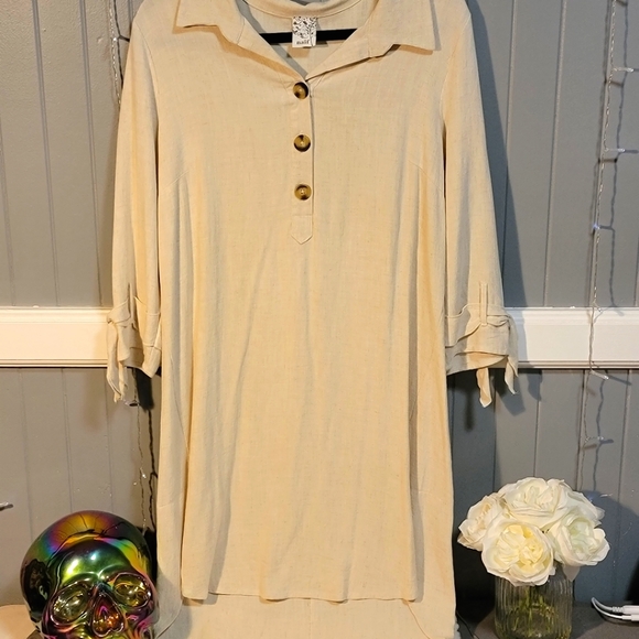 🌼NAIF high low casual t-shirt style dress - Picture 1 of 9